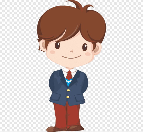 Мультяшные школьники