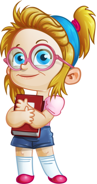 Мультяшная девочка