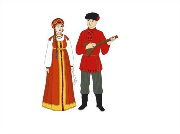 Народные костюмы России для детей