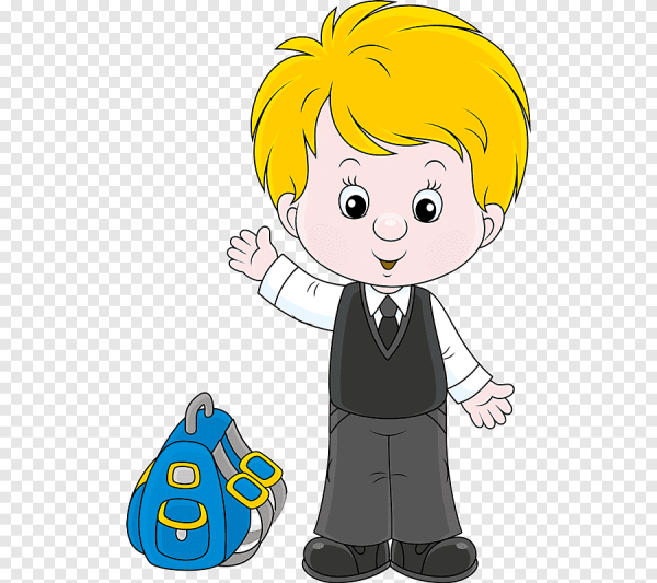 Мальчик с портфелем