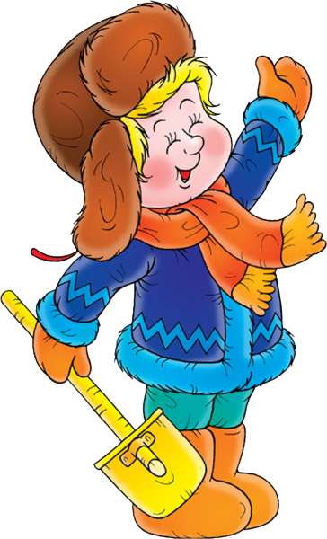 Нарисовать девочку в зимней одежде