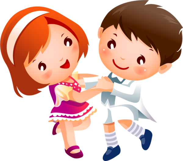 Мальчик и девочка танцуют