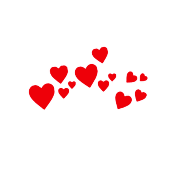 Наклейки для фотошопа сердечки