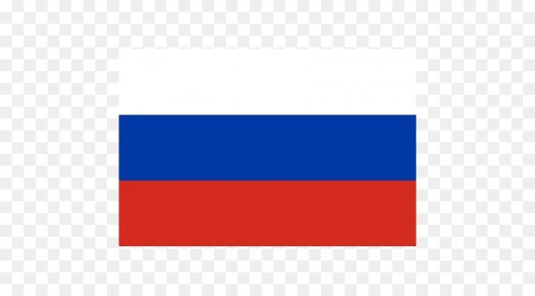 Флажок России на прозрачном фоне