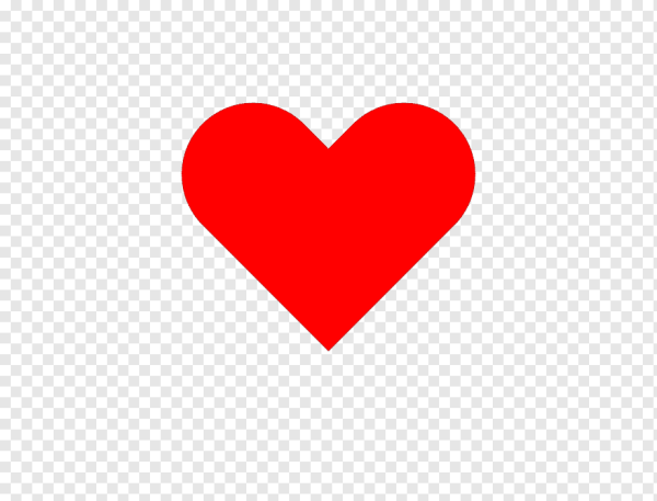 Сердечко без заднего фона