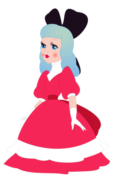 Персонаж Мальвина из сказки Буратино