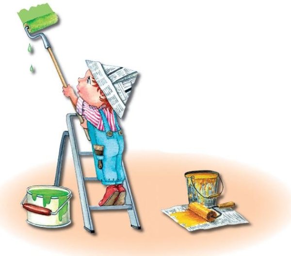 Профессия маляр для детей