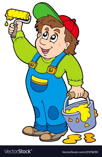 Маляр рисунок