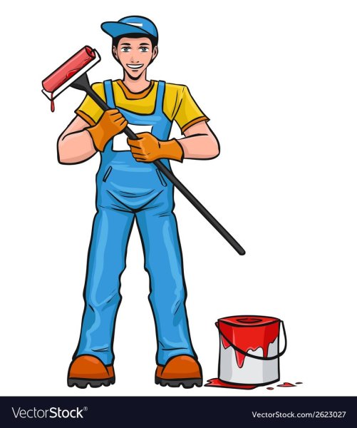 Профессия маляр для детей