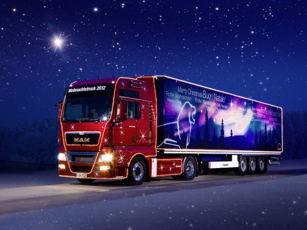 Новогодний Грузовичок