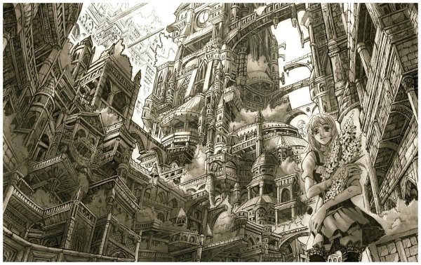 Заброшенный город Манга