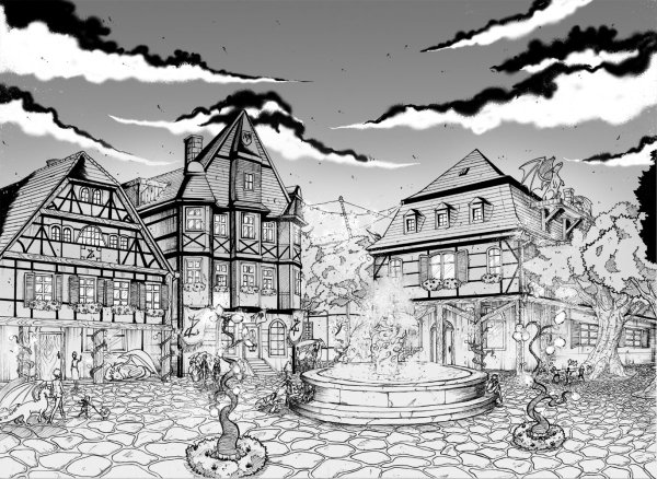 Манга пейзажи