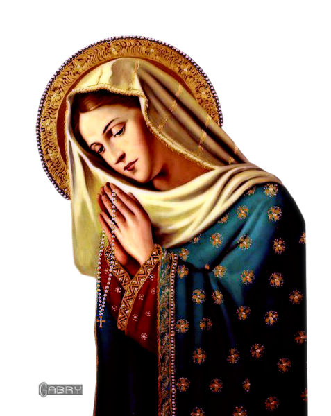 Богородица без фона