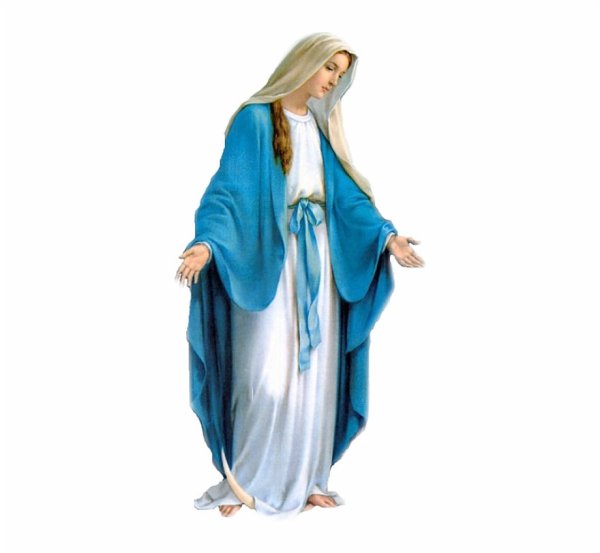 Дева Мария в полный рост