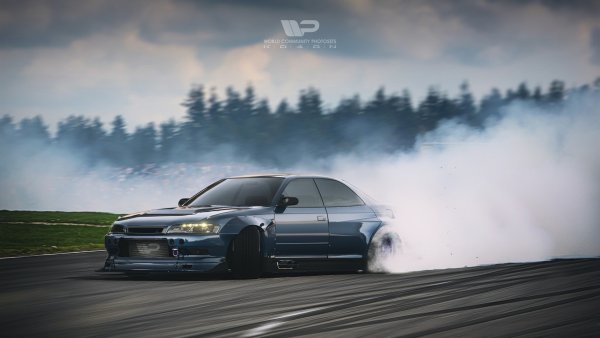Toyota Mark 2 jzx90 дрифт