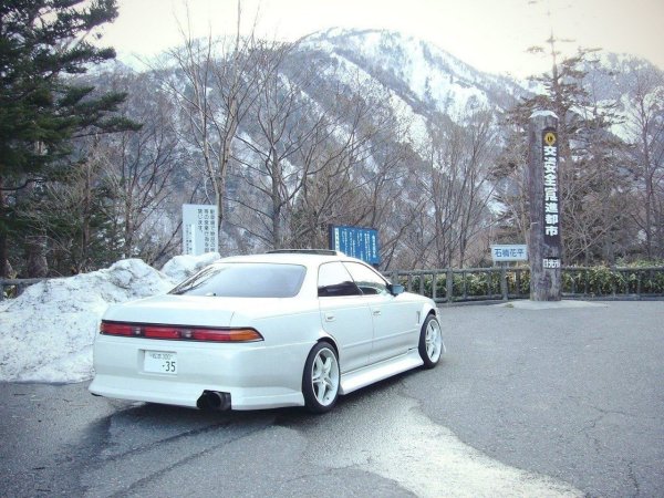 Toyota Mark 2 jzx90 белый