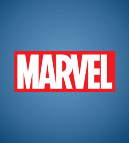 Надпись Марвел печать