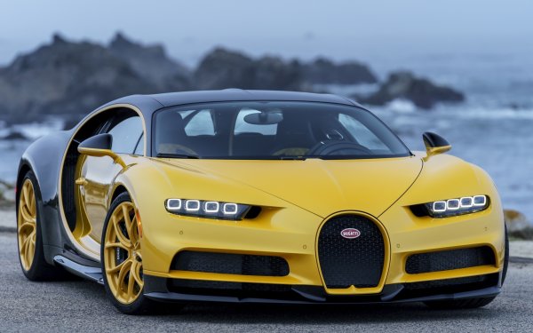 Bugatti Chiron Yellow