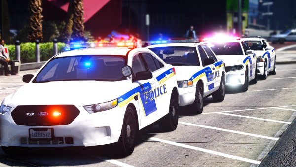 ГТА 5 LSPDFR полицейские