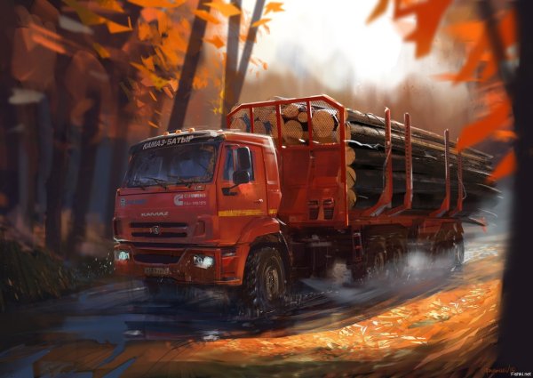 Грузовик КАМАЗ