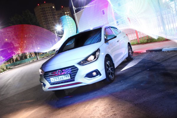 Машина Хендай Солярис 2017