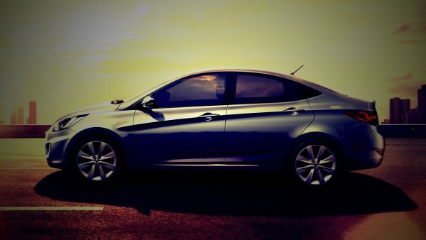 Хендай Солярис 4k