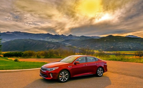 Kia Optima SX 2016 Red