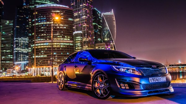 Киа к5 неоновая