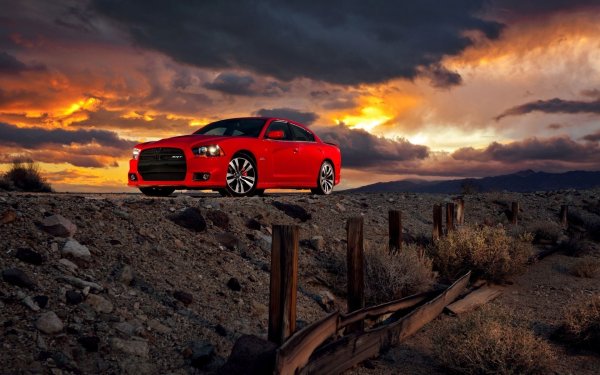 Dodge Charger srt8 Red