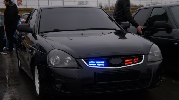 Черная Приора с ФСО