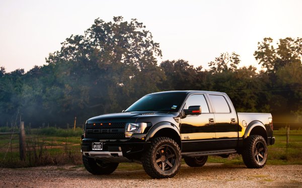 Ford f 150 Raptor черный