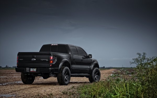 Ford f 150 Raptor черный