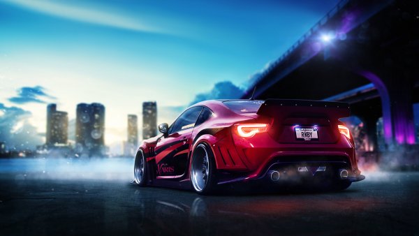 Toyota gt86 арт
