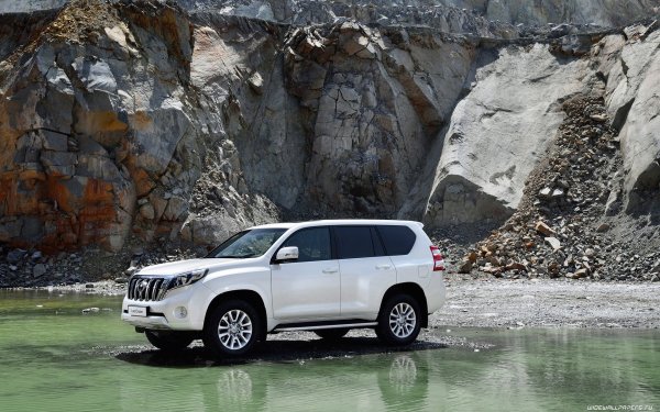 Тойота ленд Крузер Прадо 150 белый