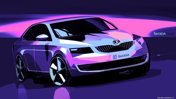 Обои Шкода Октавия а7