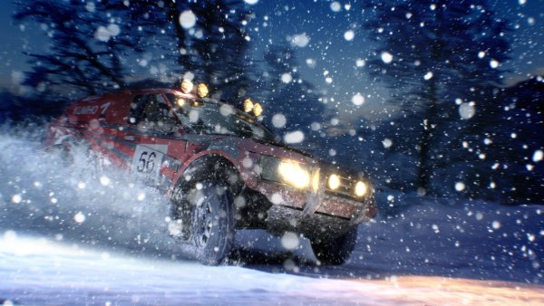 Dirt 3 снег