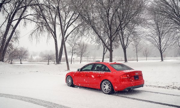 Audi a4 Snow