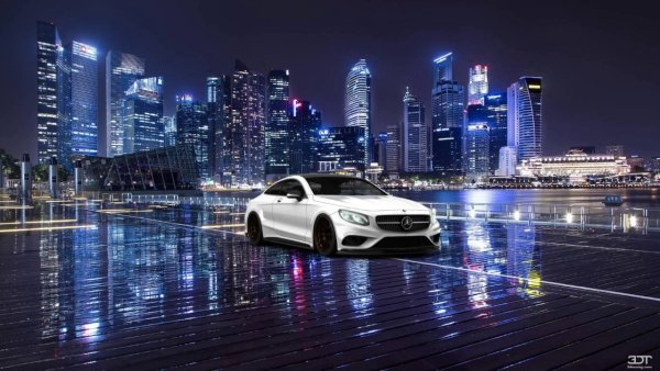 Автомобиль ночной город