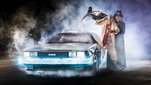 DELOREAN DMC-12 машина времени обои