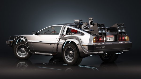 DELOREAN DMC-12 машина времени