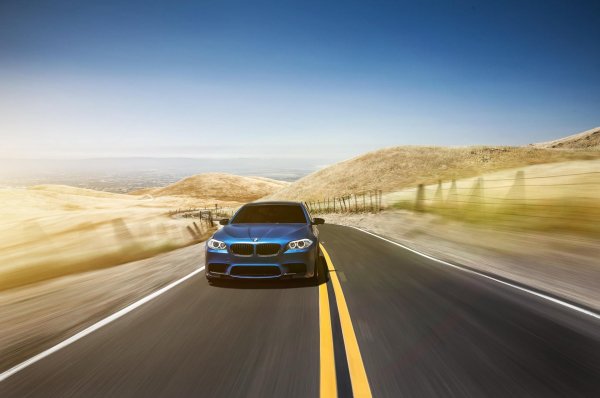 BMW m5 Road trip