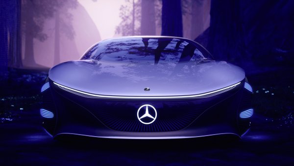 Электрокар Мерседес Benz Vision
