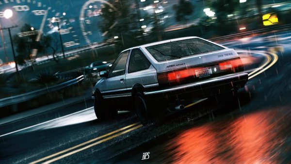 Toyota ae86 initial d Wallpaper