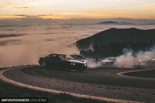 Гора Акина Япония дрифт