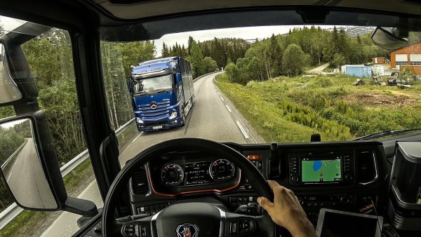 CV Driving Scania s520
