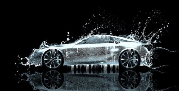 Автомобиль брызги