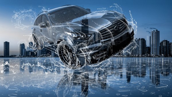 Мойка авто обои