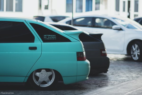 Наклейки на авто 2110