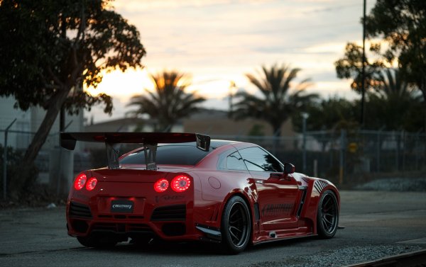Nissan GTR r35 4к