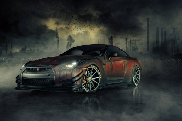 Nissan GTR r35 Full HD